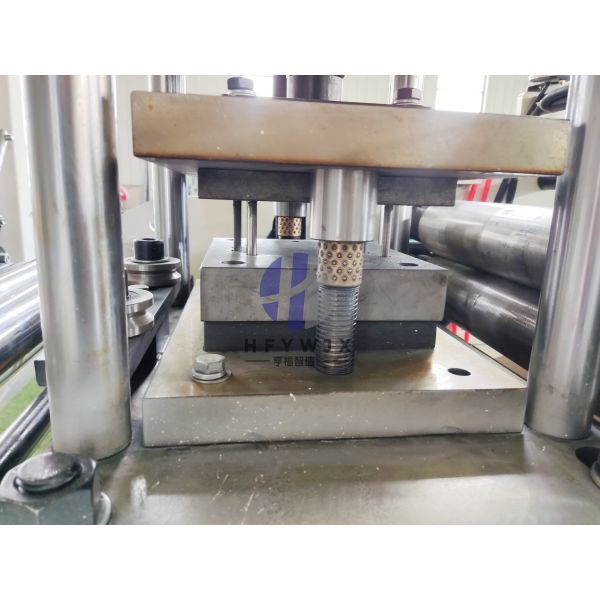 16 Rows T Profile Roll Forming Machine With PLC Control System Hydraulic Shears