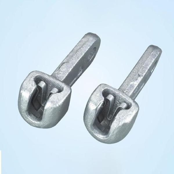 Inoxidável/galvanizou a carga de aço 70kN da falha da braçadeira do soquete - tipo prolongado 320kN