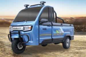 Wei Ka 300 Trucks Elétricos de Três Rodas podem transportar uma tonelada