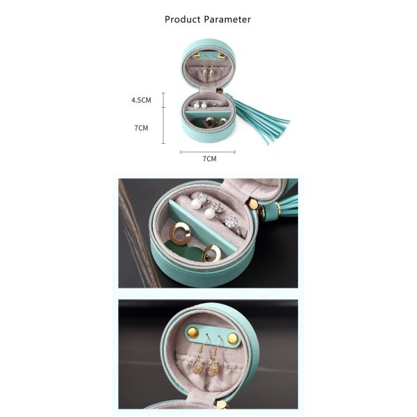 Handmade Portable Travel Jewelry Case