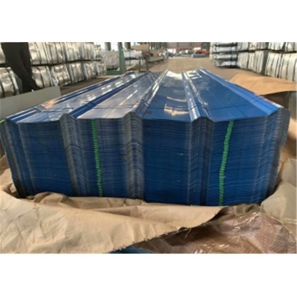 60g/m2 Pre Painted Corrugated Roofing Sheet Corrugated Metal Panels
