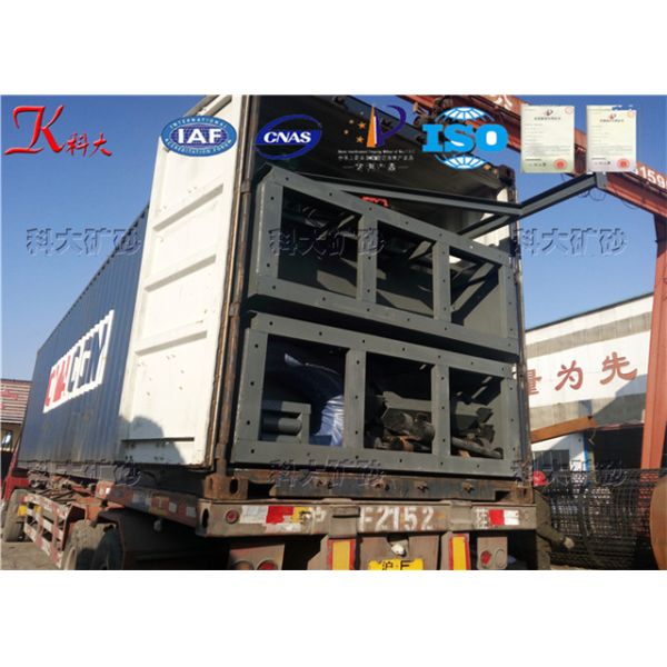 Diesel Bucket Chain Dredger 6-14m Dredging Depth for Gold / Diamond Mining