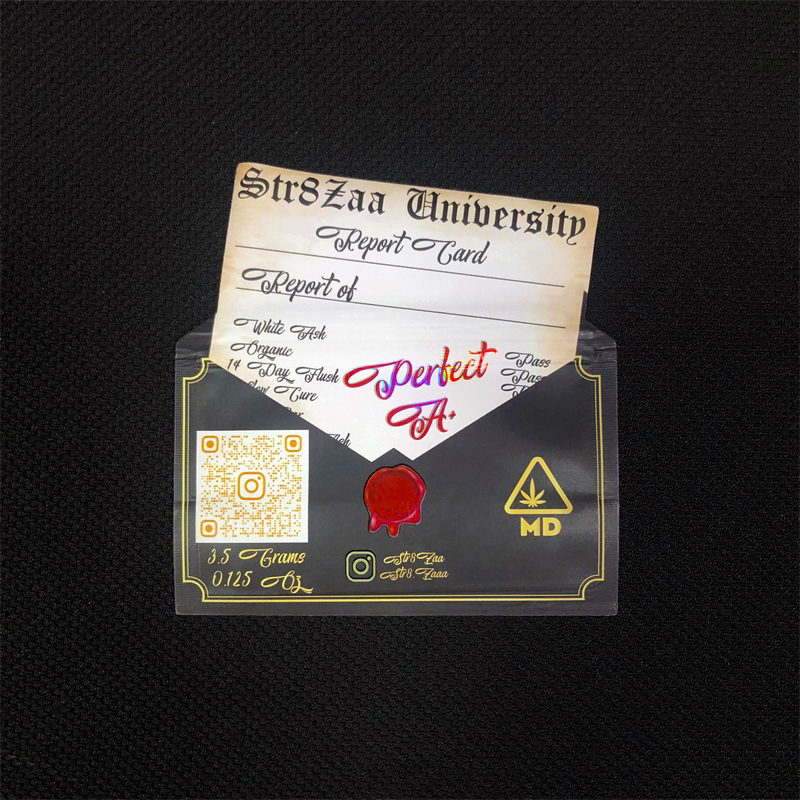 Ziplock Mylar Weed Packaging Bags Custom Printed For Gummy (Зиплок Майлар) - мешки для упаковки сорняков