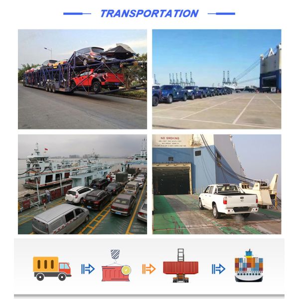 Left-Hand Drive 4x4 Electric Cars Dongfeng Pickup Truck with Manual Transmission