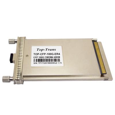 módulo ótico do Sfp da fibra ótica do módulo LWDM4 ER4 de 100G 40km CFP