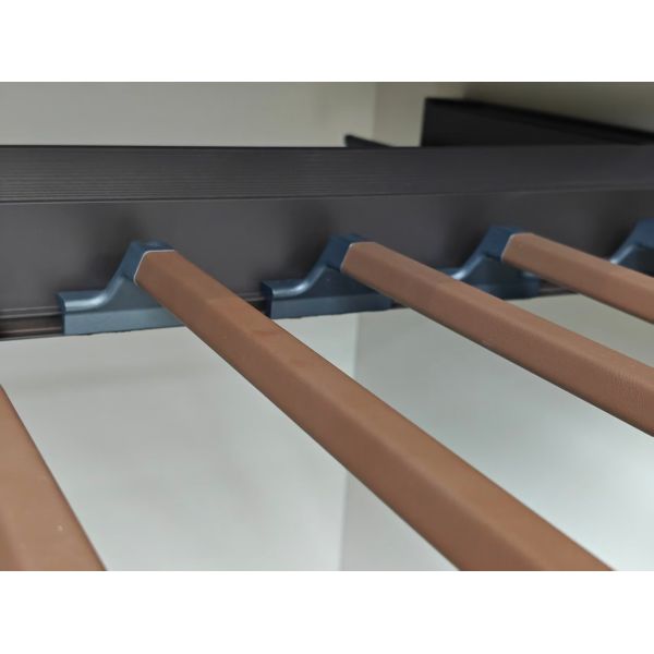 MJMPHD PR Series Sliding & Lift-Out Pant Rack, Alloy Lightweight Trouser Hanger for Wardrobe Pull-Out Basket, OEM/ODM Available