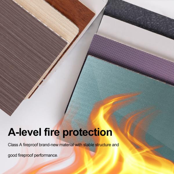 Nouvelle tendance en bambou charbon bois placage imperméable à l'eau et à l'humidité planche de décoration intérieure pour les plafonds de couloir