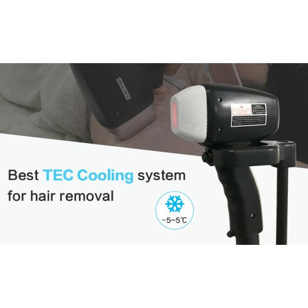 Ice Titanium 755nm 808nm 1064nm Diode Laser Hair Removal Machine For Beauty Salon