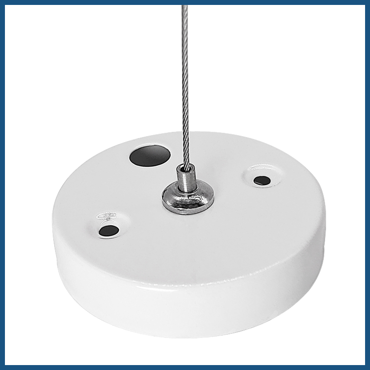 Ceiling Attachment Canopy Plate Ceiling Rose for Pendant Light Wire Rope