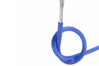 Gancho quadrado do silicone de H05S-K 0,75 milímetro acima do fio, certificado de alta temperatura do VDE do fio do dispositivo
