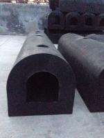 Marine Protection D Rubber Fenders With Black Rubber Construction