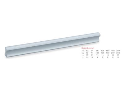 Tração de alumínio Handle64 do punho clássico do hardware da decoração da mobília, 96, 128mm