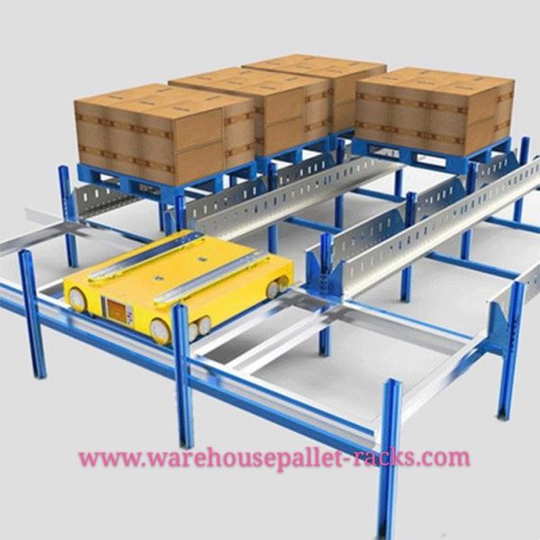 Storage Shelves Flexible Operation Radio Shuttle Racking