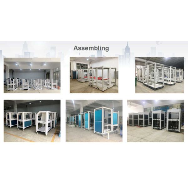 120000BTU Industrial AC Units Packaged Air Conditioners For Temporary Climate Control