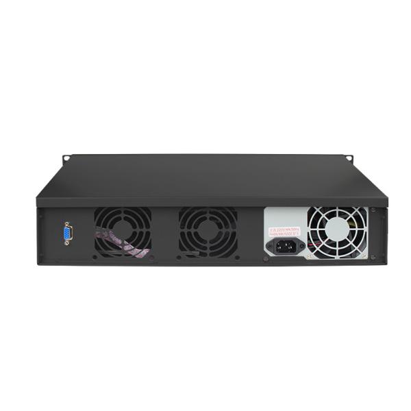 2U Rackmount 8 Gigabit LAN 4 SFP optical fiber Intel®C236 Xeon E3 firewall PC appliance
