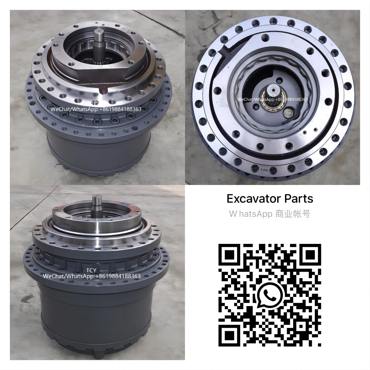 Doosan DX500LC-9 DX520 DX530 Excavator Reduction Gearbox Final Drive 170401-00009 170401-00120 MZEB241E MZEB241E