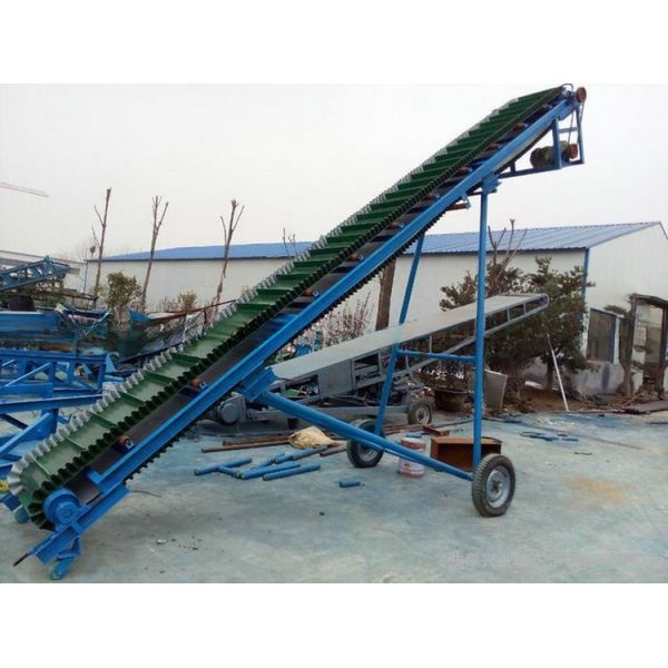 Variable Adjustable Speed Gray Heavy Duty Chain Mobile Fixed Belt Conveyor Vending Machine