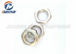 DIN936 Carbon Steel M10 Hexagon Thin Nut Hex Head Nuts With Nickel Plated