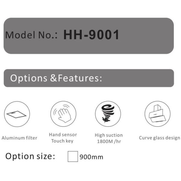Медный мотор под приборами клобука кухонной плиты шкафа варя