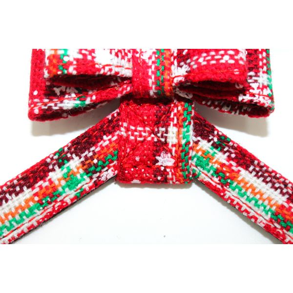 Hot Sale Popular Christmas Bow Tie harness Rope Dog Leash Collar Set