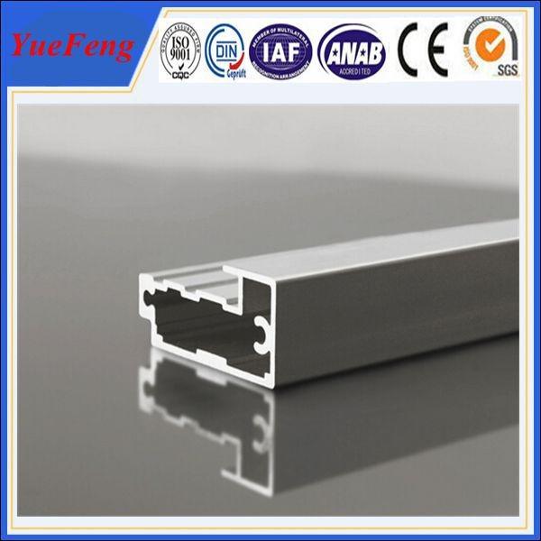 largest grain companies square flat aluminum alloy cabinet handle/ kitchen cabinet profil