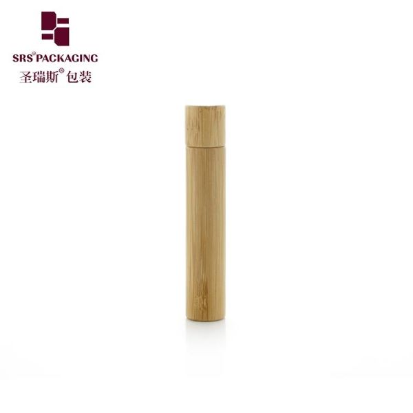 BG(G)-10ML UV Proof Essential Oil Roller Ball Bottle Bamboo Outer Shield From Sunlight Glass Ball Perfume Cologne