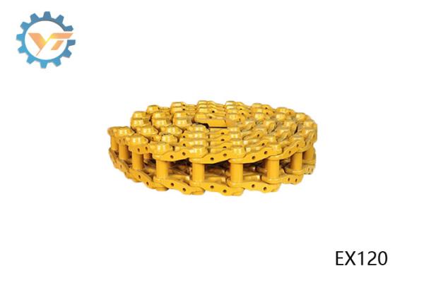 Resistência de corrosão lisa do revestimento do Assy da corrente da trilha da esteira rolante de EX120 HITACHI