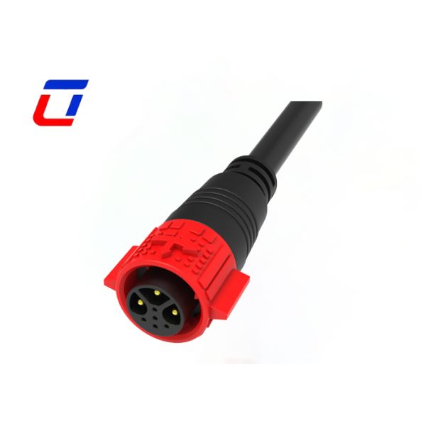 3+5 Pin M19 Male Female Cable Connectors 300V Waterproof Quick Disconnect Connectors