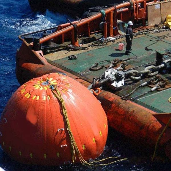 Marine Underwater Salvage Air Lift Bags 1 - 200 Tons Inflatable Salvage Bags