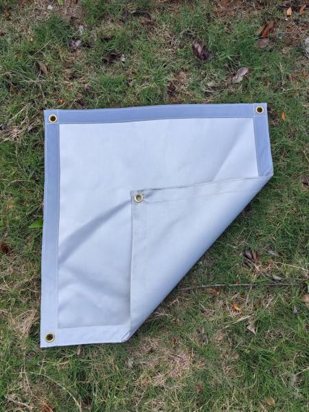 Reusável protege o patamar, pátio, plataforma, madeira, grama, pedra, composta das queimaduras - fogo resistente ao calor Pit Mat