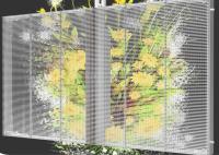 Poids léger ultra mince mené par publicité en verre d'écran de visualisation pour des bâtiments