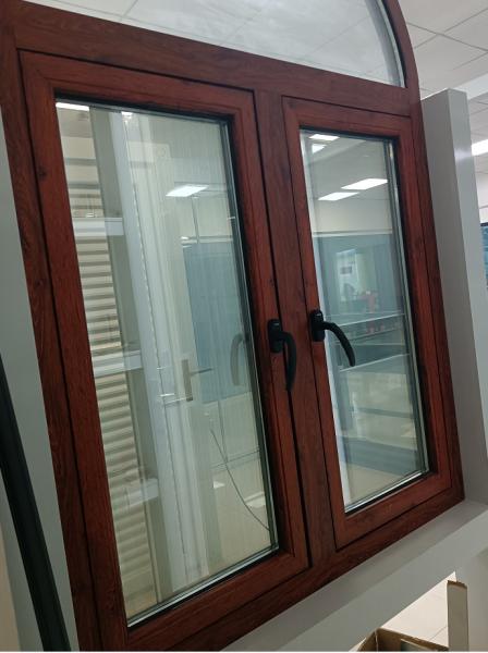 Casement Aluminum Swing Window Powder Coating Swing Sash Window