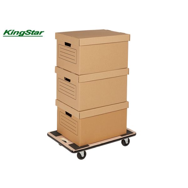 Safe Furniture Removal Dolly , Plywood Piano Moving Dolly Platform Cart