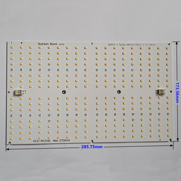 Dimmable 288 LED Grow Light PCBA for Personalized Plant Light Intensity