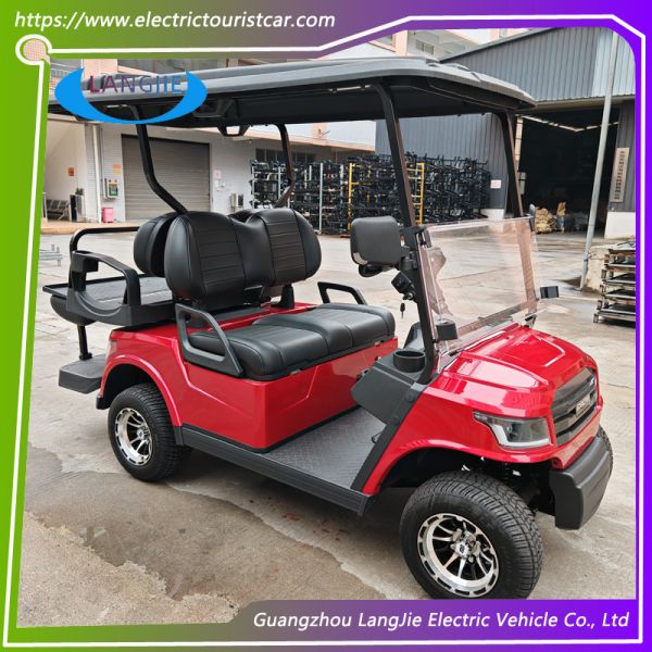 Отель или парк AC Автоклуб Автомобиль Услуговое транспортное средство 48 вольт Клубный автомобиль Четырехместный электромобиль