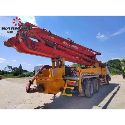 SANY Second Hand 2011 Model 37-Meter Concrete Pump Truck for Sale Max. Horizontal Conveying Distance 37 M