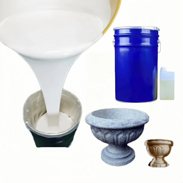 Condensed Mold Silicone 100:2 Tin Cured Liquid Silicone Rtv 2 Molding Silicone Rubber For Resin Mold Handicraft Indutry Gypsum