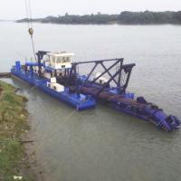 22inch  River Sand Dredging Machine 4000m3 Cutter Head Dredger For Popular Dredging Use