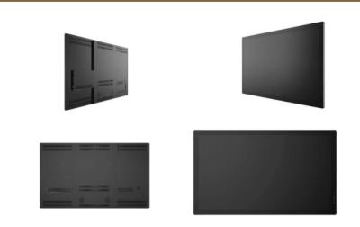 Tudo em um 65 monitor capacitivo do toque da polegada 300cd/m2