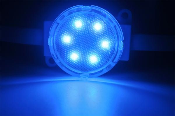 Lumières de point imperméables à l'eau IP67 DC24V 50mm Décoration extérieure Permanente Des lumières de Noël colorées