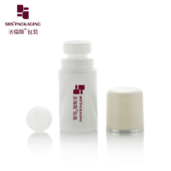 RPPB 50ML Unique Shape Plastic PP Mono Roll On Deodorant Bottle