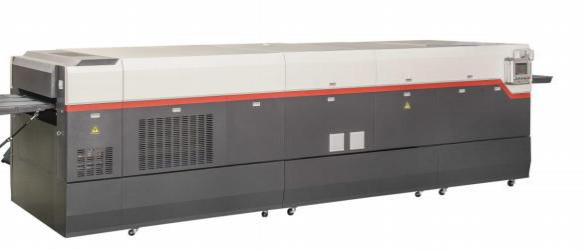 Boa cobertura de tinta Máquina de impressão Flexo 4500kg 380V 3P Máquina de impressão automática de cilindro