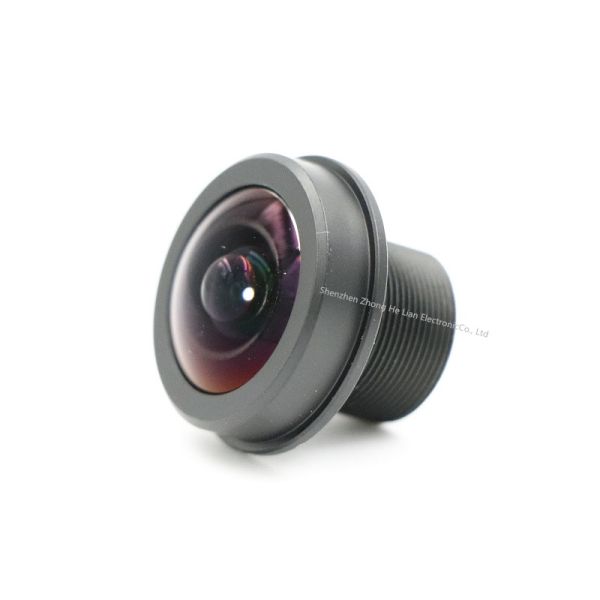1.55mm Lens 5.0 MegaPixel Wide-angle 180 Degree MTV M12 x 0.5 Mount Infrared Night Vision Fisheye Lens For CCTV Security Infrared Night Vision Fisheye CCTV Lens 1.55mm 180 Degree CCTV Wide Angle Lens