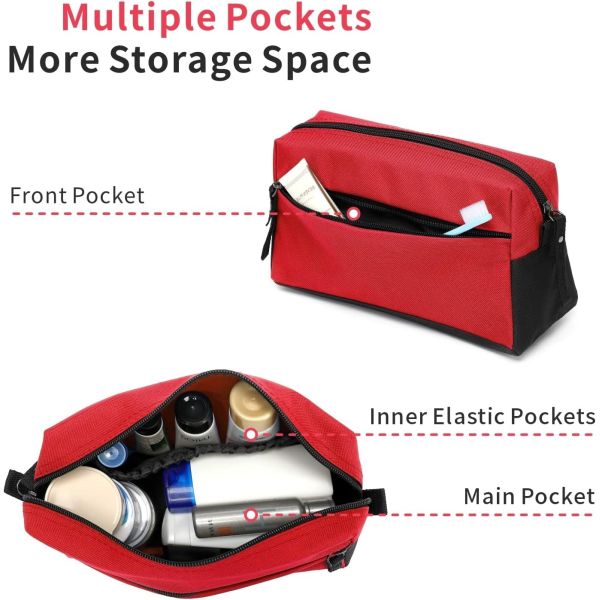 Toiletry Bag Travel Organizer Comsemtic Make Up Kit Pouch Bag For Women Men