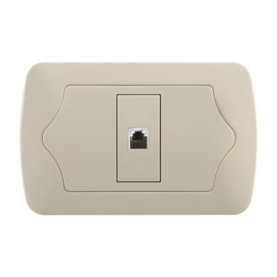 American Standard Wall Mounted Tv Sockets , High Grade Ethernet Wall Socket