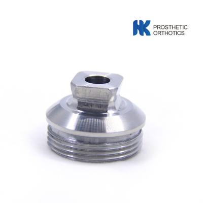 ISO protético pediatra de aço inoxidável 13485 do adaptador da pirâmide