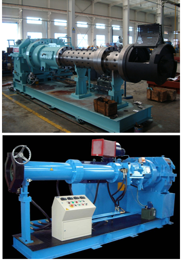 150mm LDPE tyre tread cold feed rubber extruder Competitive Price