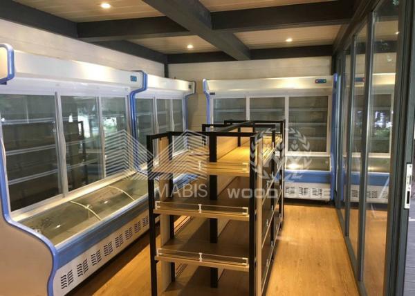 Easy Assembly Prefab Tiny House 98% Recycle Material Kitchen Configured
