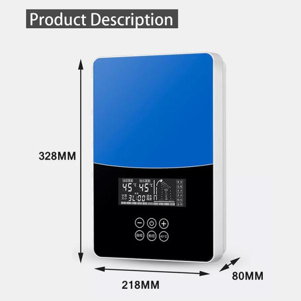 220V Portable Geyser Water Heater Endless 7kw Tankless Water Heater