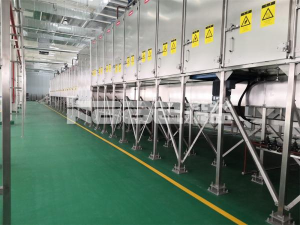 Air Energy Industrial Conveyor Dryer Machine Cabbage Spinach Herb Vegetable Dryer Machine